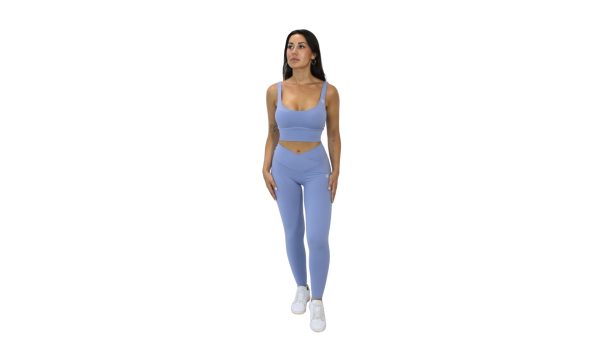 leggins azul yoga